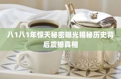 八1八1年惊天秘密曝光揭秘历史背后震撼真相