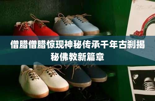 僧腊僧腊惊现神秘传承千年古刹揭秘佛教新篇章
