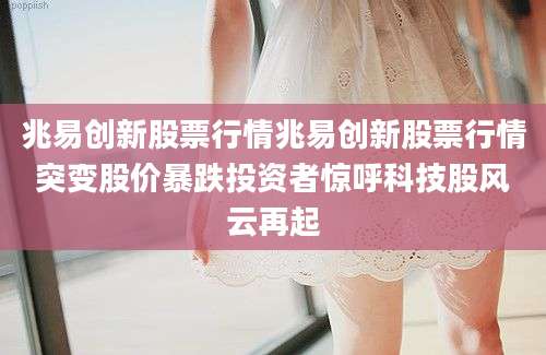 兆易创新股票行情兆易创新股票行情突变股价暴跌投资者惊呼科技股风云再起