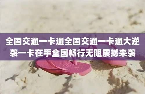 全国交通一卡通全国交通一卡通大逆袭一卡在手全国畅行无阻震撼来袭