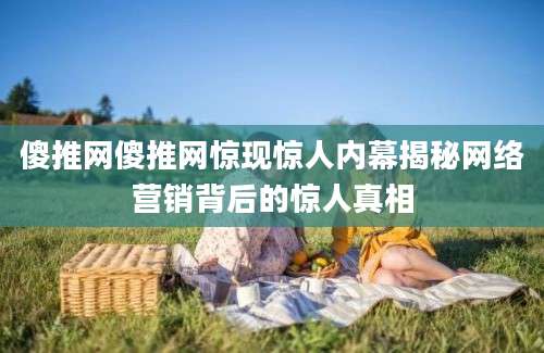 傻推网傻推网惊现惊人内幕揭秘网络营销背后的惊人真相