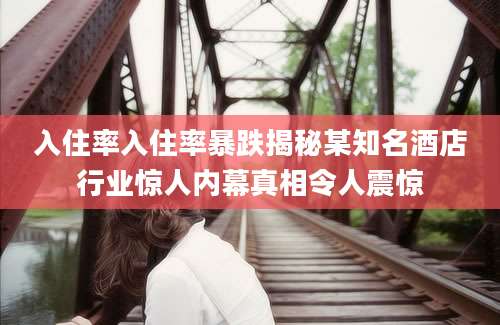入住率入住率暴跌揭秘某知名酒店行业惊人内幕真相令人震惊