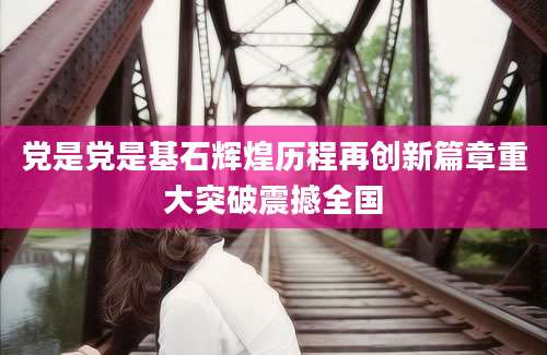 党是党是基石辉煌历程再创新篇章重大突破震撼全国