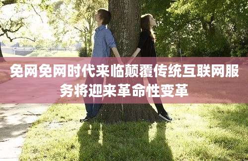 免网免网时代来临颠覆传统互联网服务将迎来革命性变革