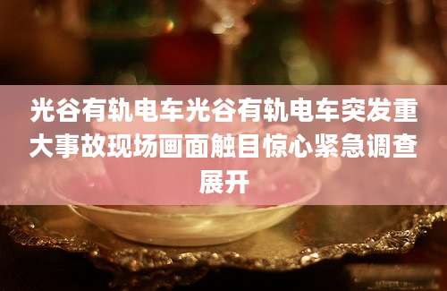 光谷有轨电车光谷有轨电车突发重大事故现场画面触目惊心紧急调查展开