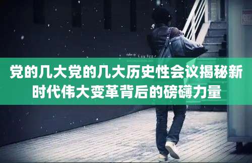 党的几大党的几大历史性会议揭秘新时代伟大变革背后的磅礴力量