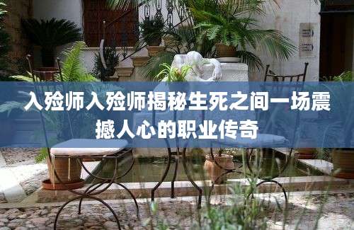 入殓师入殓师揭秘生死之间一场震撼人心的职业传奇