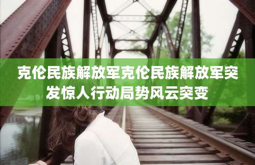 克伦民族解放军克伦民族解放军突发惊人行动局势风云突变
