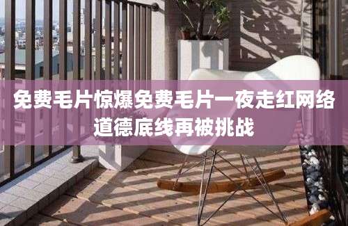 免费毛片惊爆免费毛片一夜走红网络道德底线再被挑战