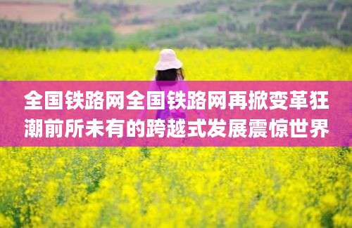 全国铁路网全国铁路网再掀变革狂潮前所未有的跨越式发展震惊世界