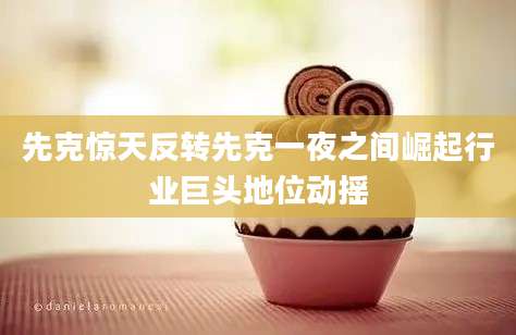 先克惊天反转先克一夜之间崛起行业巨头地位动摇
