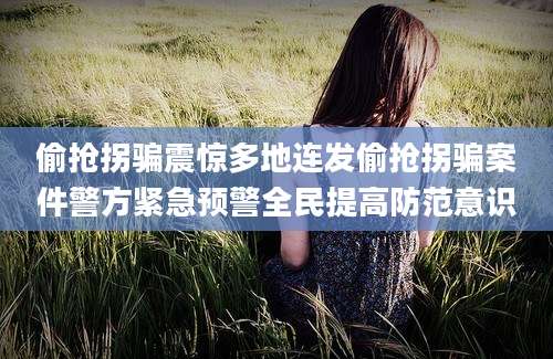 偷抢拐骗震惊多地连发偷抢拐骗案件警方紧急预警全民提高防范意识