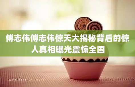 傅志伟傅志伟惊天大揭秘背后的惊人真相曝光震惊全国